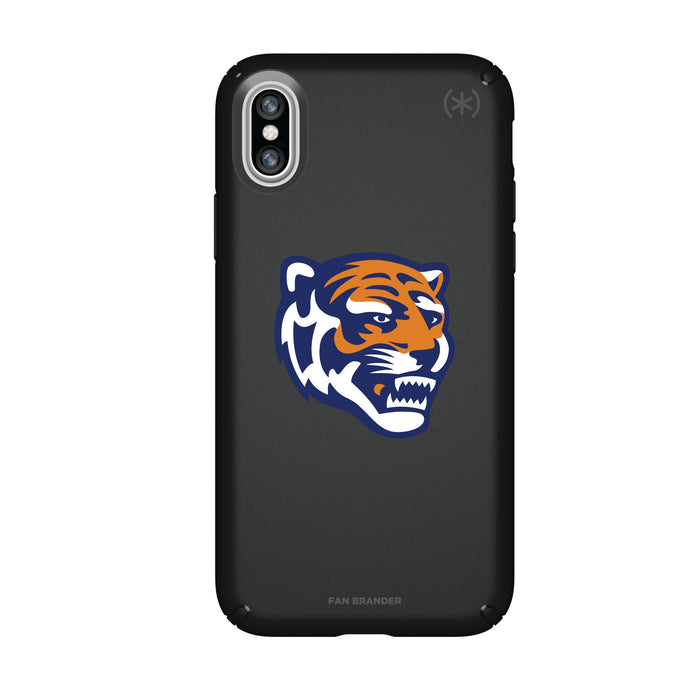Speck Black Presidio Series Phone case with Memphis Tigers Secondary Logo