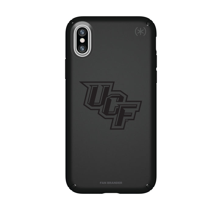 Speck Black Presidio Series Phone case with UCF Knights Primary Logo in Black