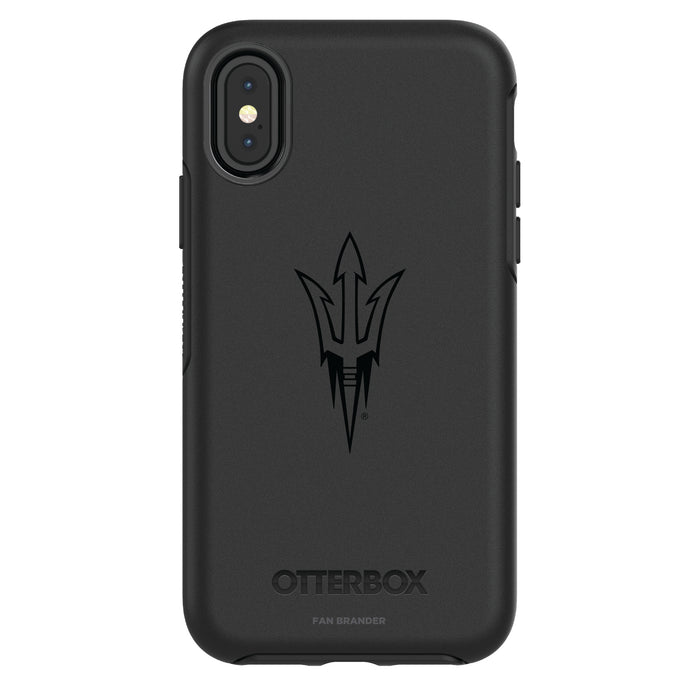 OtterBox Black Phone case with Arizona State Sun Devils Primary Logo in Black