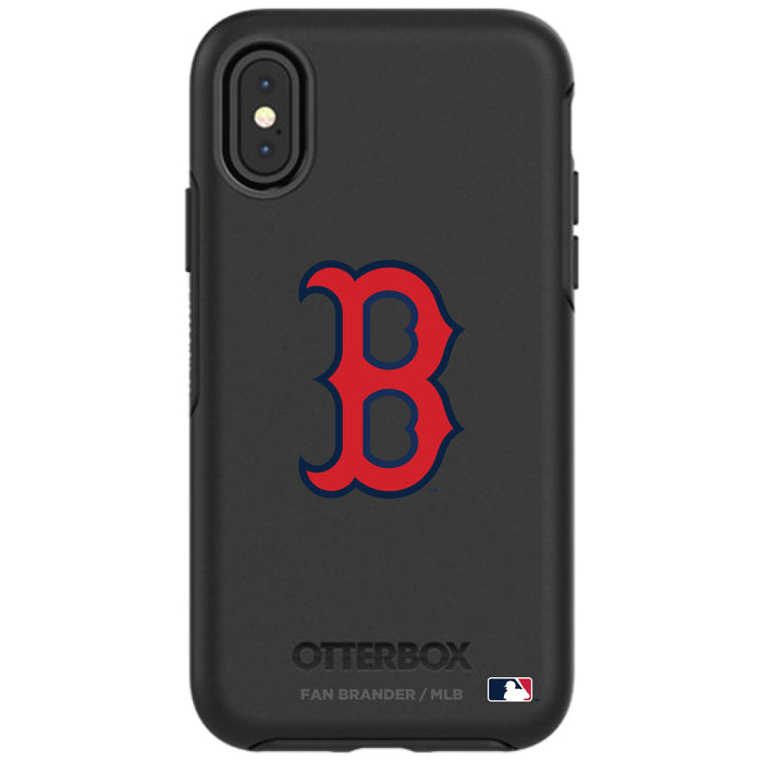 OtterBox Black Phone case with Boston Red Sox Primary Logo