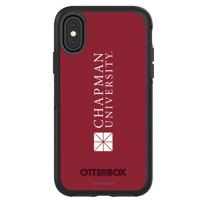 OtterBox Black Phone case with Chapman Univ Panthers Wordmark Design