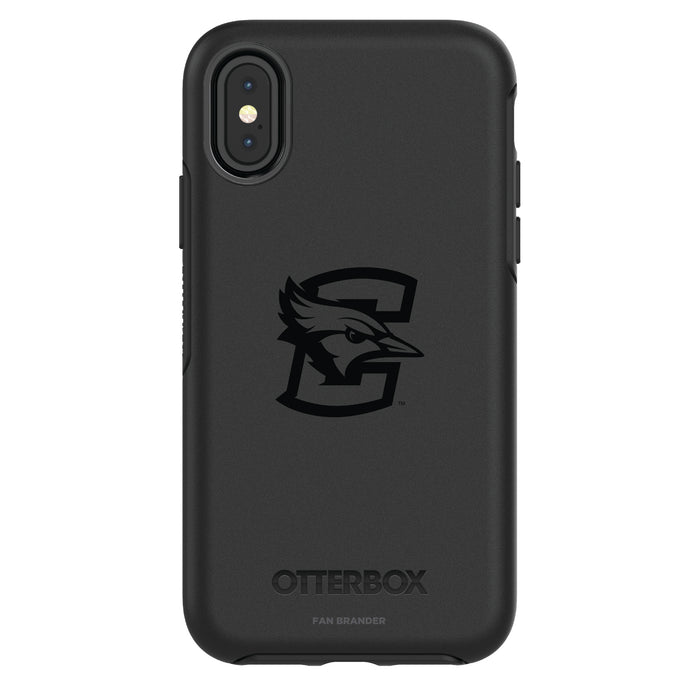 OtterBox Black Phone case with Creighton University Bluejays Primary Logo in Black