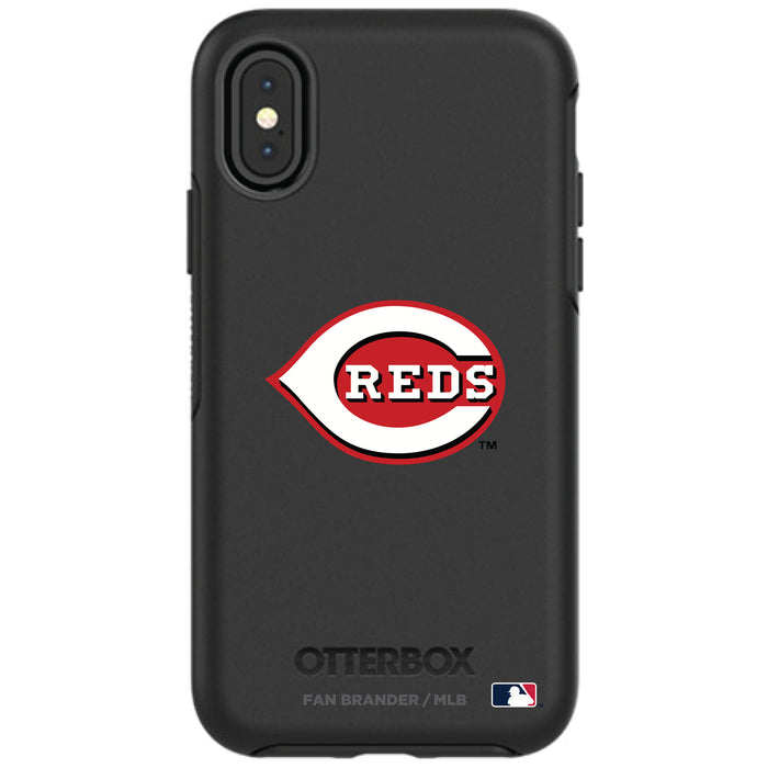 OtterBox Black Phone case with Cincinnati Reds Primary Logo