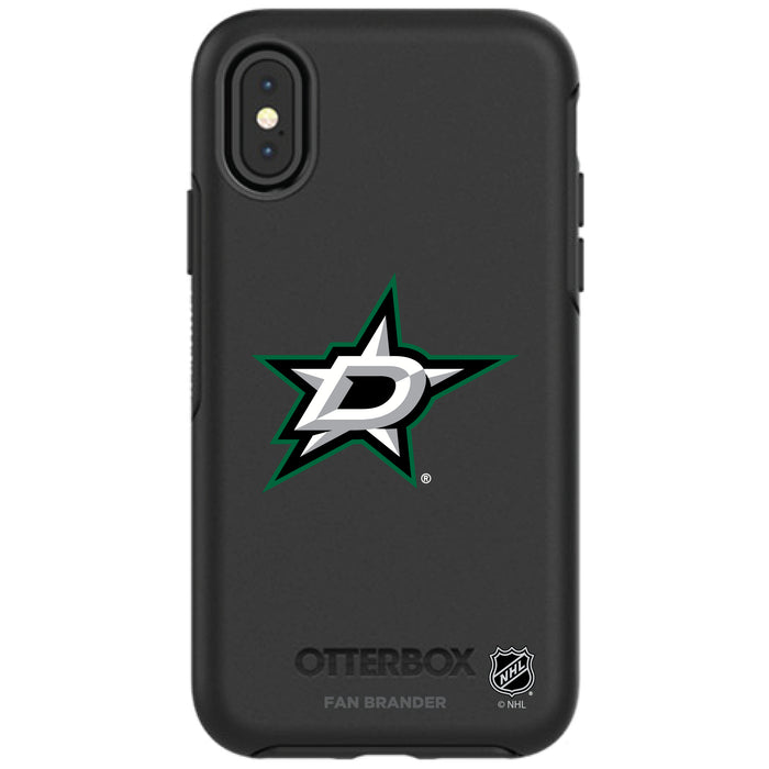 OtterBox Black Phone case with Dallas Stars Primary Logo
