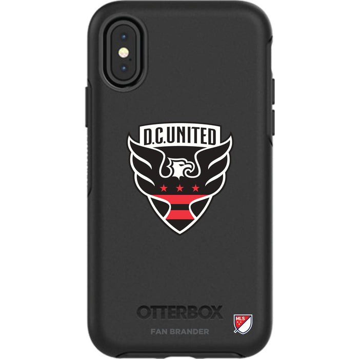 OtterBox Black Phone case with D.C. United Primary Logo
