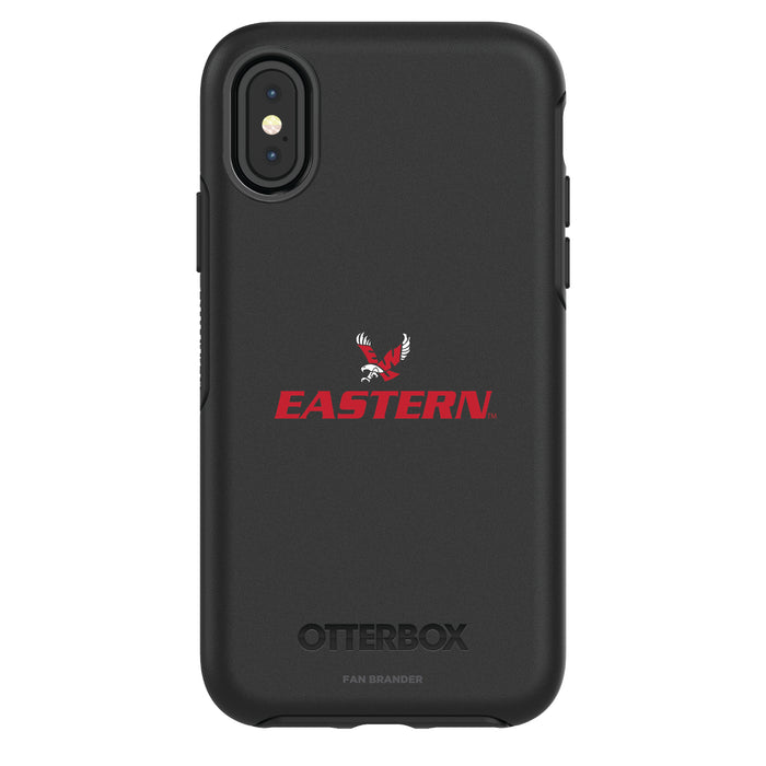 OtterBox Black Phone case with Eastern Washington Eagles Secondary Logo