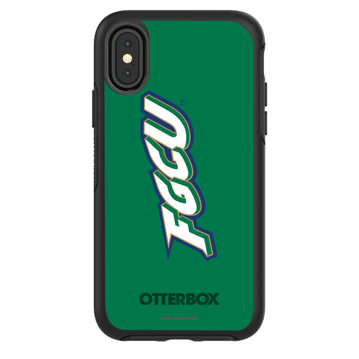 OtterBox Black Phone case with Florida Gulf Coast Eagles Wordmark Design