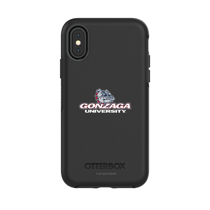 OtterBox Black Phone case with Gonzaga Bulldogs Primary Logo