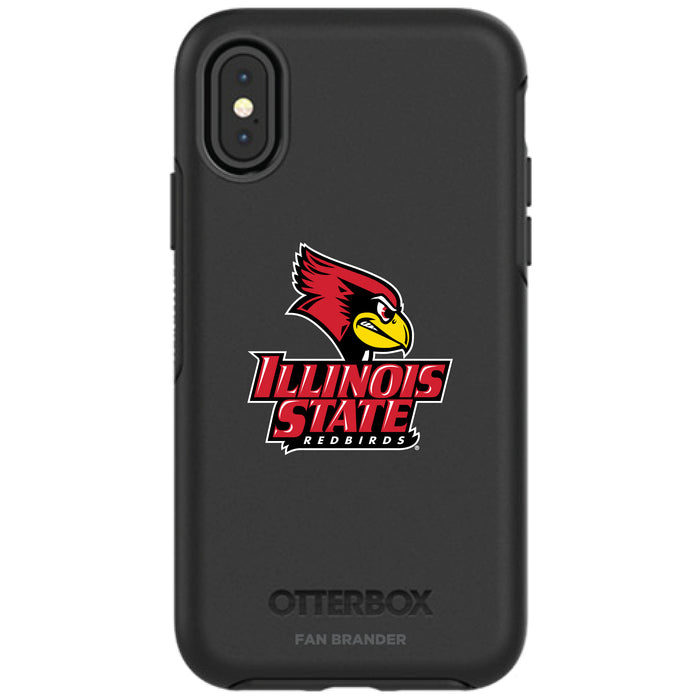 OtterBox Black Phone case with Illinois State Redbirds Secondary Logo