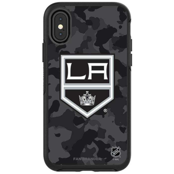 OtterBox Black Phone case with Los Angeles Kings Urban Camo design