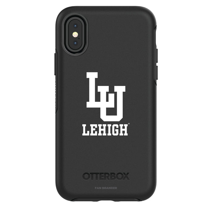 OtterBox Black Phone case with Lehigh Mountain Hawks Secondary Logo