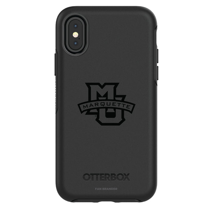 OtterBox Black Phone case with Marquette Golden Eagles Primary Logo in Black