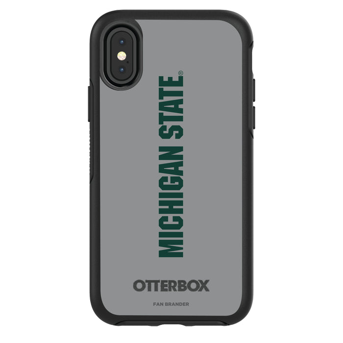 OtterBox Black Phone case with Michigan State Spartans Wordmark Design