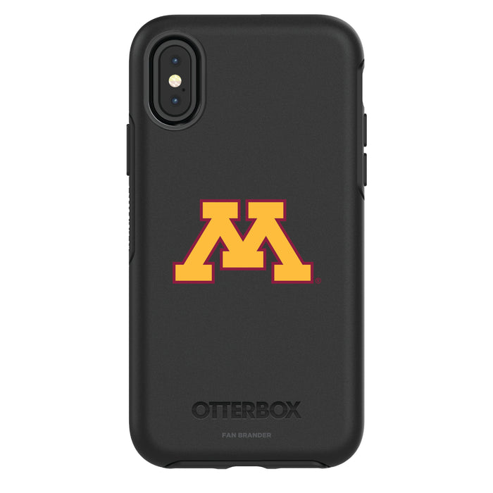 OtterBox Black Phone case with Minnesota Golden Gophers Primary Logo