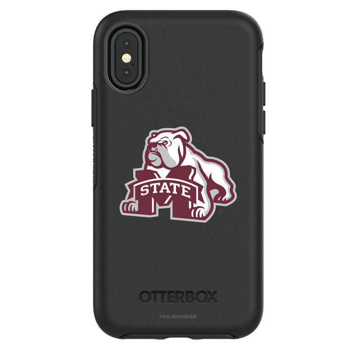 OtterBox Black Phone case with Mississippi State Bulldogs Secondary Logo