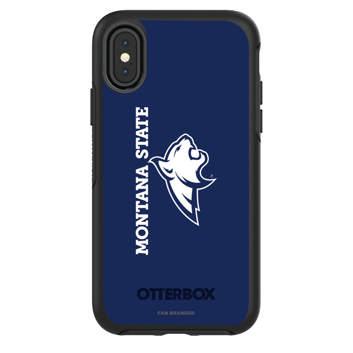 OtterBox Black Phone case with Montana State Bobcats Wordmark Design