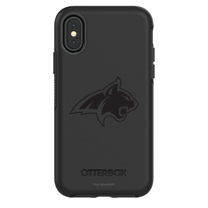 OtterBox Black Phone case with Montana State Bobcats Primary Logo in Black