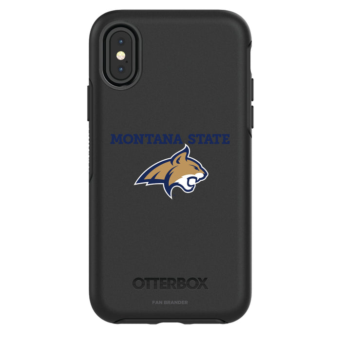 OtterBox Black Phone case with Montana State Bobcats Secondary Logo
