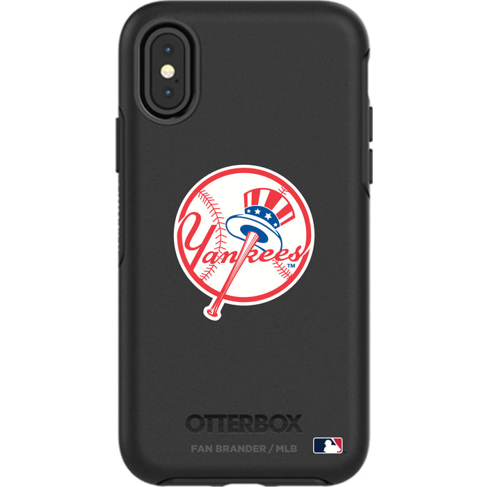 OtterBox Black Phone case with New York Yankees Secondary Logo