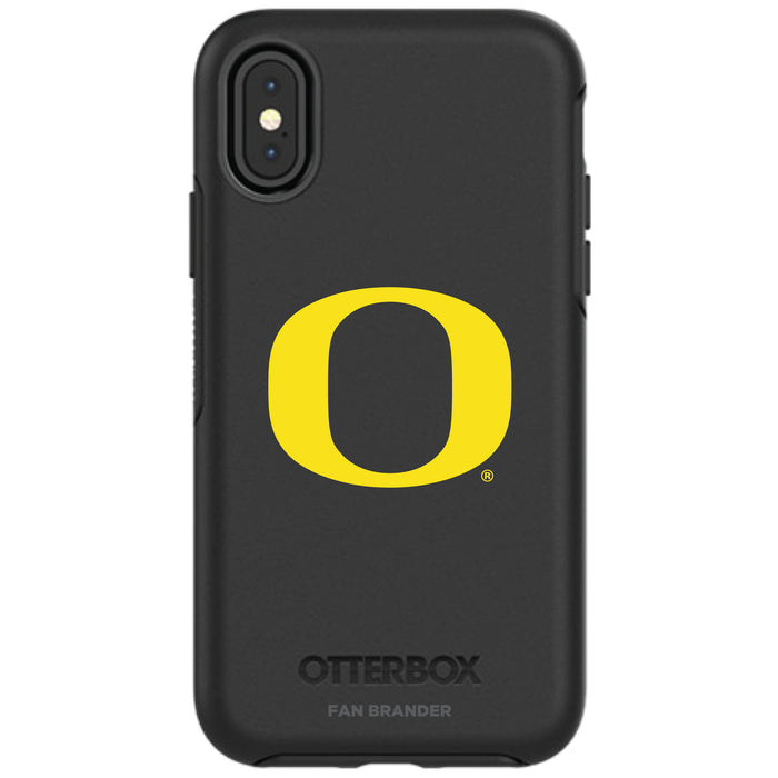 OtterBox Black Phone case with Oregon Ducks Primary Logo