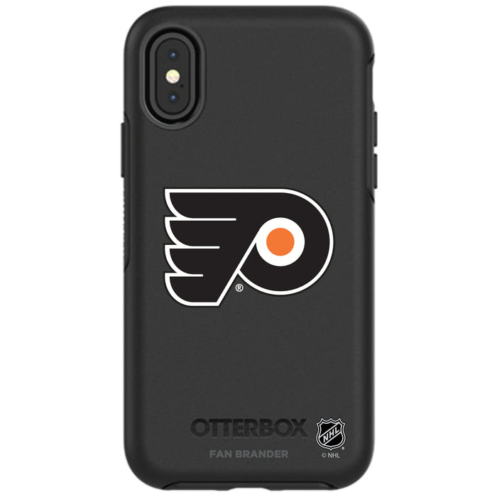 OtterBox Black Phone case with Philadelphia Flyers Primary Logo