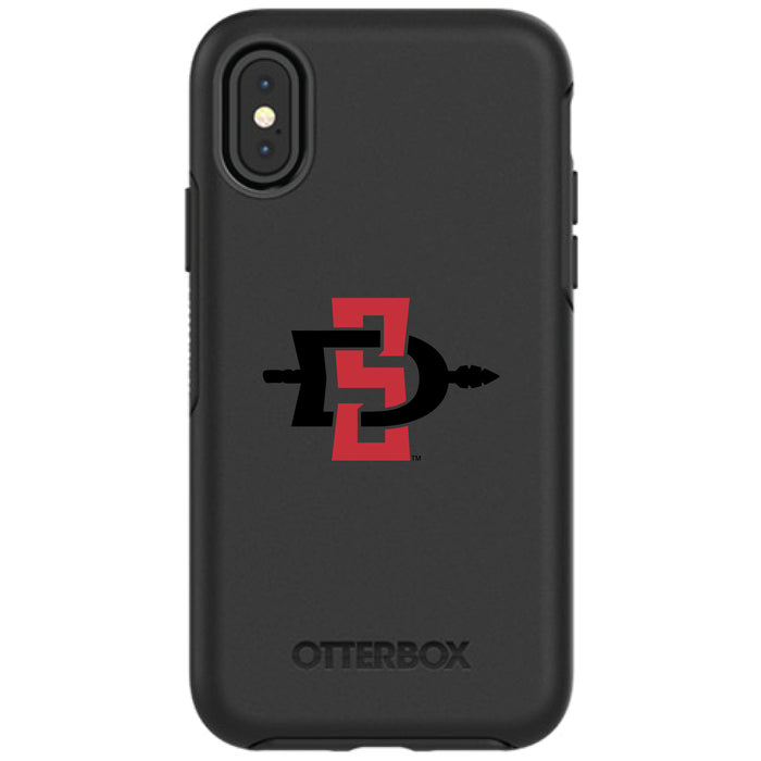 OtterBox Black Phone case with San Diego State Aztecs Primary Logo