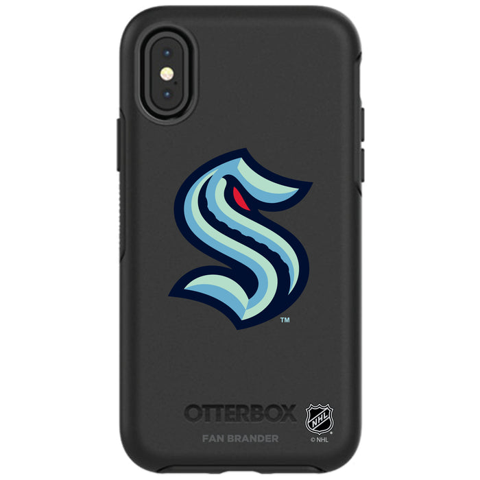 OtterBox Black Phone case with Seattle Kraken Primary Logo