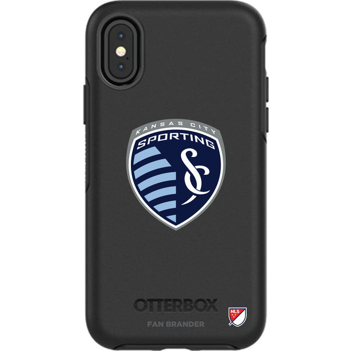 OtterBox Black Phone case with Sporting Kansas City Primary Logo
