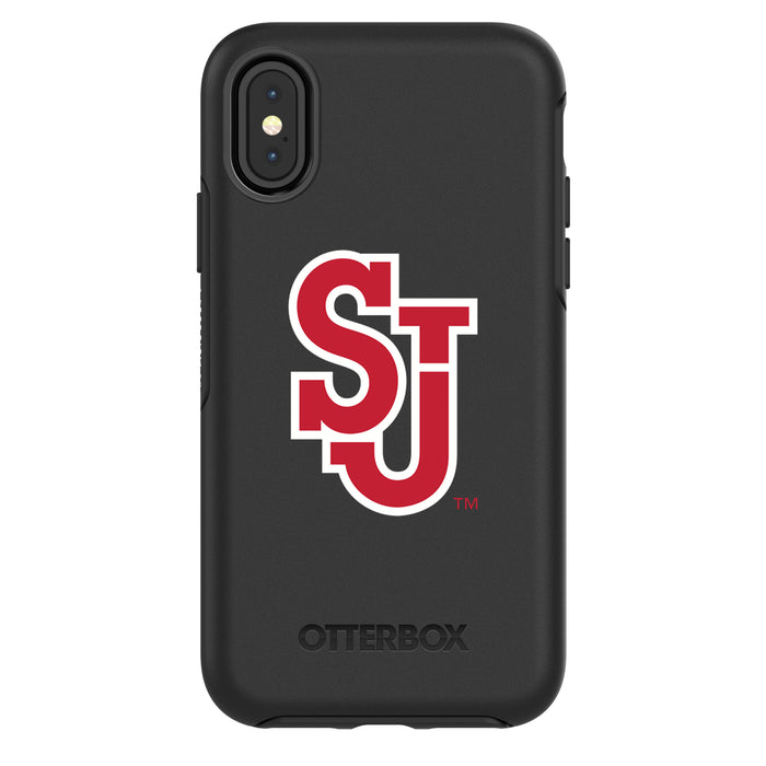 OtterBox Black Phone case with St. John's Red Storm Primary Logo