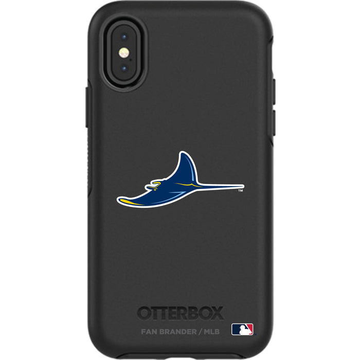 OtterBox Black Phone case with Tampa Bay Rays Secondary Logo