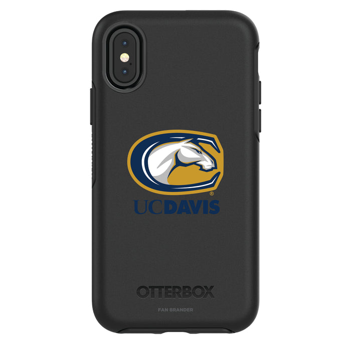 OtterBox Black Phone case with UC Davis Aggies Primary Logo