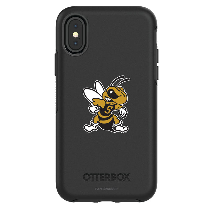 OtterBox Black Phone case with West Virginia State Univ Yellow Jackets Secondary Logo