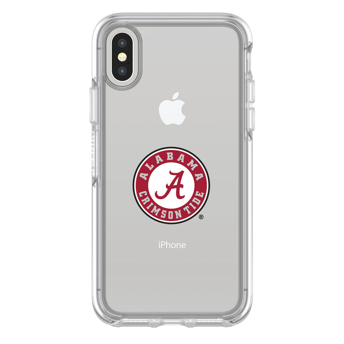 OtterBox clear Phone case with Alabama Crimson Tide Primary Logo