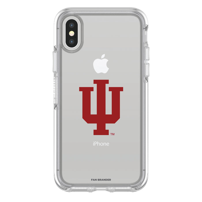 OtterBox clear Phone case with Indiana Hoosiers Primary Logo