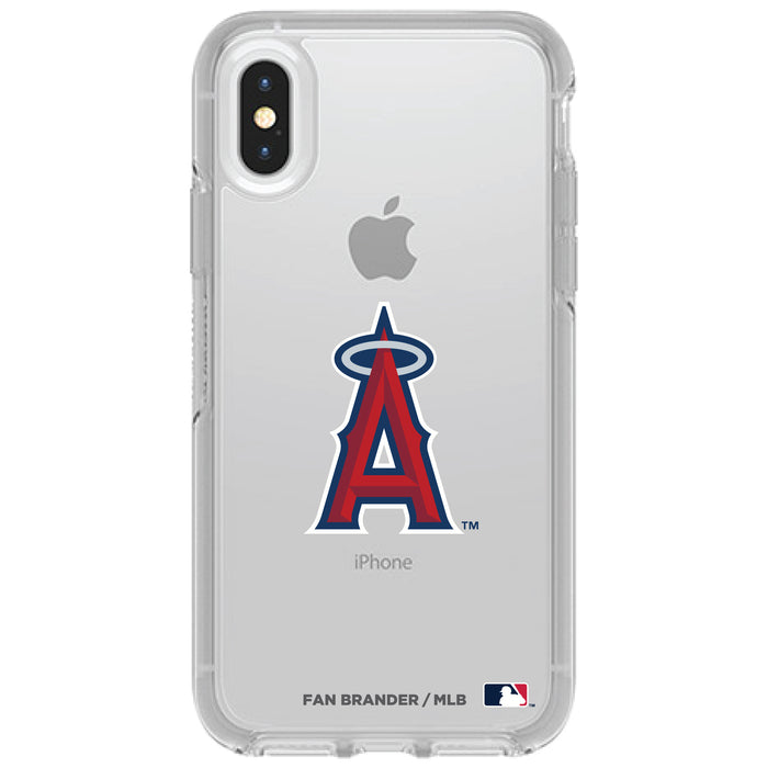 OtterBox Clear Symmetry Phone case with Los Angeles Angels Primary Logo