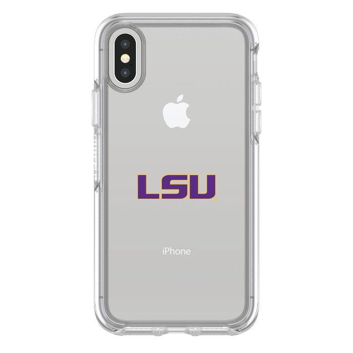 OtterBox clear Phone case with LSU Tigers Primary Logo