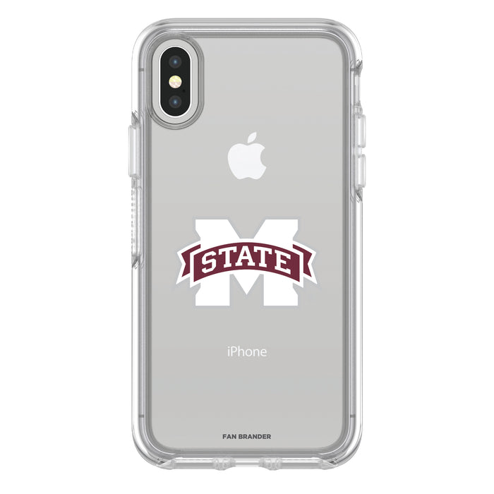 OtterBox clear Phone case with Mississippi State Bulldogs Primary Logo