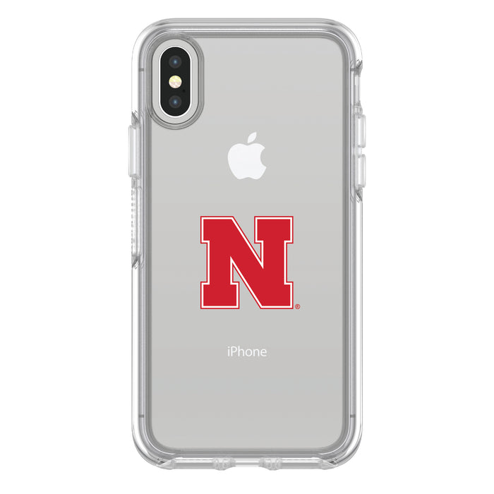 OtterBox clear Phone case with Nebraska Cornhuskers Primary Logo