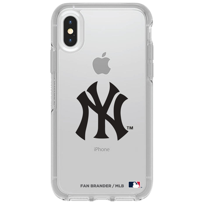 OtterBox Clear Symmetry Phone case with New York Yankees Primary Logo