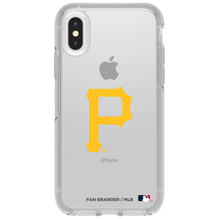 OtterBox Clear Symmetry Phone case with Pittsburgh Pirates Primary Logo