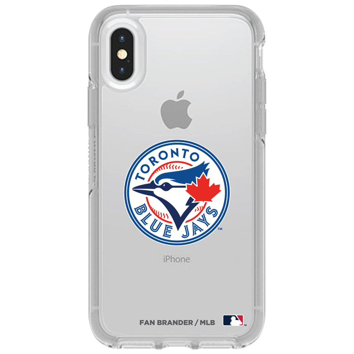 OtterBox Clear Symmetry Phone case with Toronto Blue Jays Primary Logo
