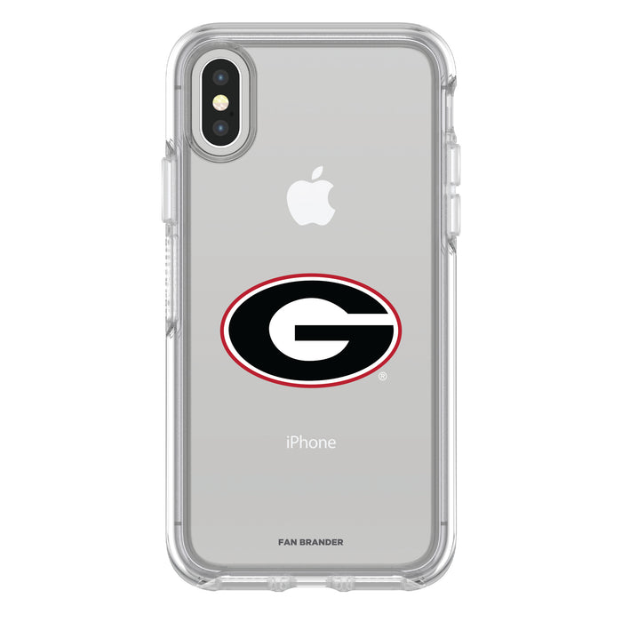 OtterBox clear Phone case with Georgia Bulldogs Primary Logo