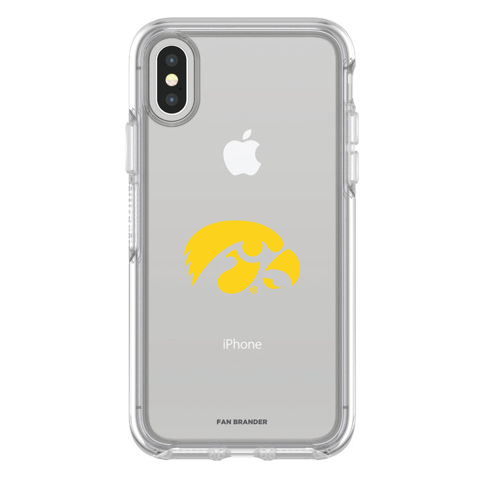 OtterBox clear Phone case with Iowa Hawkeyes Primary Logo