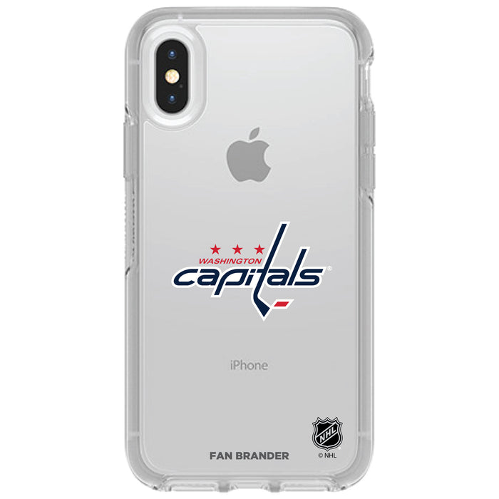 OtterBox Clear Symmetry Phone case with Washington Capitals Primary Logo