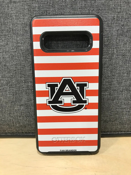 Auburn Tigers OtterBox phone case with stripes