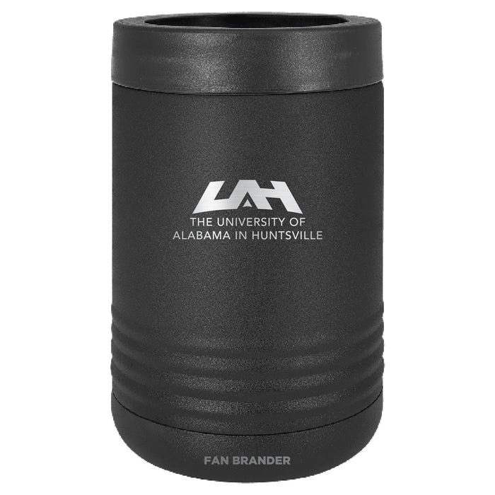 Fan Brander 12oz/16oz Can Cooler with UAH Chargers Etched Primary Logo