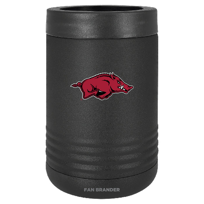 Fan Brander 12oz/16oz Can Cooler with Arkansas Razorbacks Primary Logo