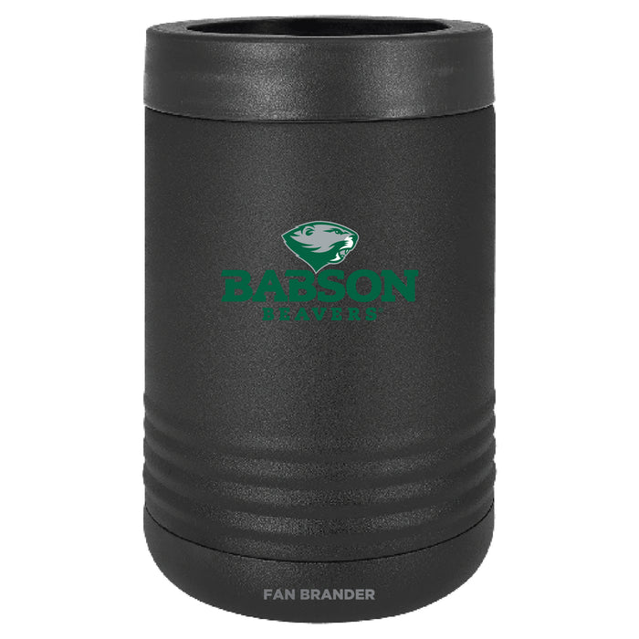 Fan Brander 12oz/16oz Can Cooler with Babson University Primary Logo