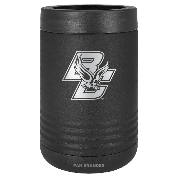 Fan Brander 12oz/16oz Can Cooler with Boston College Eagles Etched Primary Logo