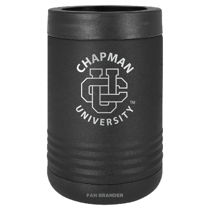 Fan Brander 12oz/16oz Can Cooler with Chapman Univ Panthers Etched Primary Logo